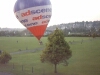 Balloon landing on South Road